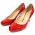 Giuseppe Zanotti Décolleté VIV in vernice rossa da donna Rosso - vista 3