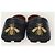 Gucci Mocassino da guida Black Silver Web Bee Tab Nero - vista 7