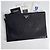 Prada Clutch Saffiano Triangle Logo Black Nero - vista 3