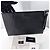 Prada Clutch Saffiano Triangle Logo Black Nero - vista 4