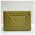 Chanel Classic Clutch Olive Medium Caviar Gold Grün  - Ansicht 7