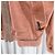 Tom Ford Felpa con cappuccio e zip in velluto a due vie Rosso - vista 5