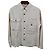 Camicia oversize in twill di cotone Acne Argento