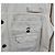 Camicia oversize in twill di cotone Acne Argento - vista 2
