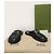 Gucci Mocassini in pelle con mors GG nero - vista 8