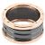 Bulgari Pink Gold Ceramic Ring Size - view 4