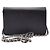 Timeless Chanel Mini borsa a tracolla WOC in caviar Nero - vista 3