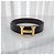 Hermès Reversible Leather Belt with Buckle Black Chocolate Gold Matte Golden - view 5