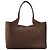 Tod's Zeitloser Wildleder-Tote-Bag in Medium Schwarz