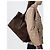 Tod's Zeitloser Wildleder-Tote-Bag in Medium Schwarz - Ansicht 4