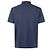Moncler Polo in piqué di cotone con logo Marrone - vista 5