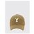 Saint Laurent Gabardine Varsity Cap Braun - Ansicht 5