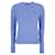 Ralph Lauren Strickpullover aus Pima-Baumwolle mit gesticktem Pony-Logo Blau