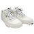 Prada Baskets triangle en daim blanc