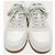 Prada Baskets triangle en daim blanc - vue 6