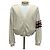 Thom Browne Strickjacke aus Wolle mit diagonalem Armband Mehrfarben