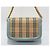 Burberry Borsa a tracolla con catena e motivo a quadri - vista 4