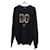 Dolce & Gabbana Wollstrickpullover mit Logo Silber  - Ansicht 1