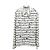 Louis Vuitton Camicia in seta stile militare Argento
