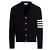 Thom Browne V-Ausschnitt-Cardigan aus Milano-Stich-Baumwolle
