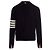 Thom Browne V-Ausschnitt-Cardigan aus Milano-Stich-Baumwolle - Ansicht 4