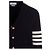 Thom Browne V-Ausschnitt-Cardigan aus Milano-Stich-Baumwolle - Ansicht 5