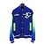 Louis Vuitton Mix Gradient Leather Varsity Jacket Blue