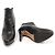 Prada Stivaletti con zip in pelle nera da donna Nero - vista 5