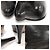 Prada Stivaletti con zip in pelle nera da donna Nero - vista 6