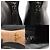 Prada Stivaletti con zip in pelle nera da donna Nero - vista 7
