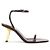 Saint Laurent Sandali in pelle lucida brevettata