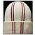 Moncler Berretto in lana tricolore con patch logo Multicolore - vista 6