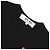 Comme Des Garcons Play Double Heart T-Shirt Schwarz - Ansicht 5