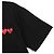 Comme Des Garcons Play Double Heart T-Shirt Schwarz - Ansicht 6