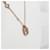 Hermès Farandole Rose Gold Pendant Necklace Pink  - view 8