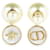 Dior Orecchini tribali da donna Bianco  - vista 1