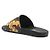 Versace Sandali slide in gomma stampata Nero - vista 6