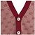 Gucci Jacquard-Wollstrickjacke XXL Rot - Ansicht 4