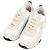 Chanel Strick-Wildleder-Sneaker Creme Weiß
