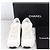 Chanel Strick-Wildleder-Sneaker Creme Weiß - Ansicht 2