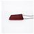 Prada Mini borsa a tracolla e crossbody in nylon nero con logo sport in pelliccia rossa - vista 4