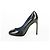 Saint Laurent Grüne Pumps aus Lackleder - Ansicht 11