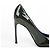 Saint Laurent Grüne Pumps aus Lackleder - Ansicht 15