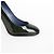 Saint Laurent Grüne Pumps aus Lackleder - Ansicht 4