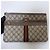Gucci Clutch Ophidia GG Supreme Marrone - vista 3