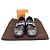 Tod's Mocassino in pelle nero e argento con doppio logo da donna - vista 16