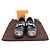 Tod's Mocassino in pelle nero e argento con doppio logo da donna - vista 8
