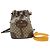 Gucci Supreme Neo Vintage Canvas Bucket Shoulder Bag Backpack Mehrfarben