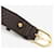 Louis Vuitton Monogram Ledergürtel Dunkelbraun Gold  - Ansicht 5