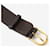 Louis Vuitton Monogram Ledergürtel Dunkelbraun Gold  - Ansicht 6